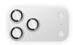 Blueo Full Coverage Aluminum Camera Lens Protector for iPhone 18 Pro Max Silver