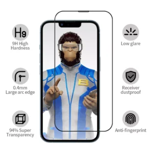 Blueo AR Anti-Reflective HD Tempered Glass with Applicator for iPhone 18 Pro